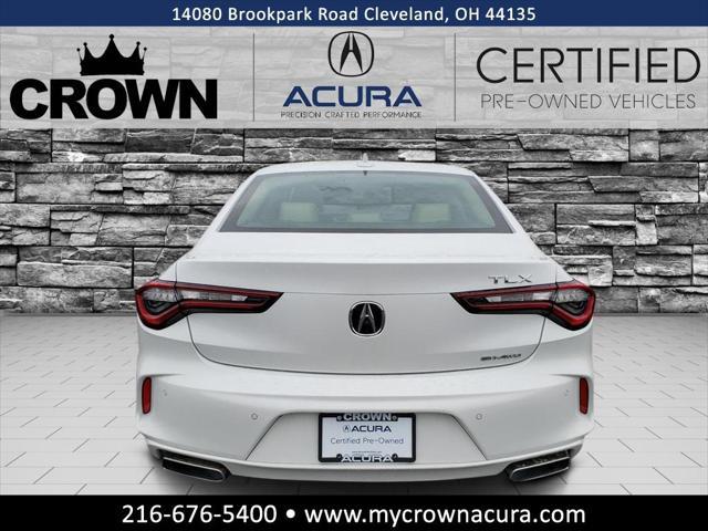 used 2021 Acura TLX car, priced at $31,581