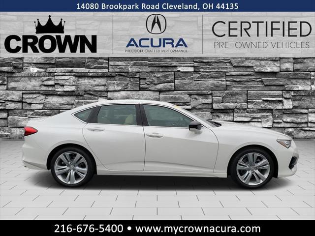 used 2021 Acura TLX car, priced at $31,581