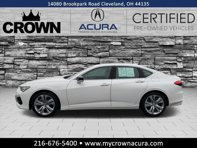 used 2021 Acura TLX car, priced at $31,581