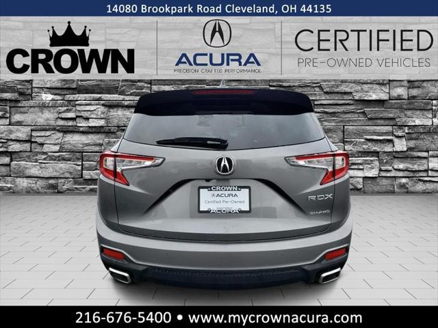 used 2024 Acura RDX car, priced at $43,871