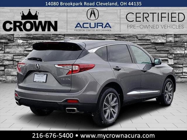 used 2024 Acura RDX car, priced at $43,871