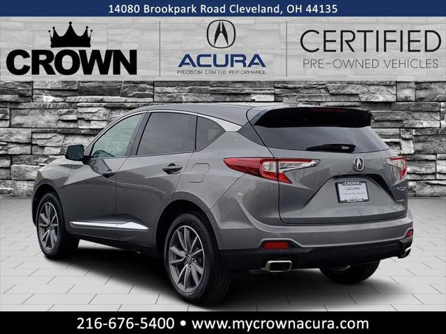 used 2024 Acura RDX car, priced at $43,871