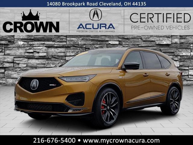 used 2022 Acura MDX car, priced at $51,582