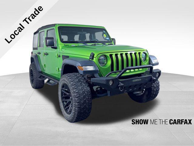 used 2019 Jeep Wrangler Unlimited car, priced at $27,555