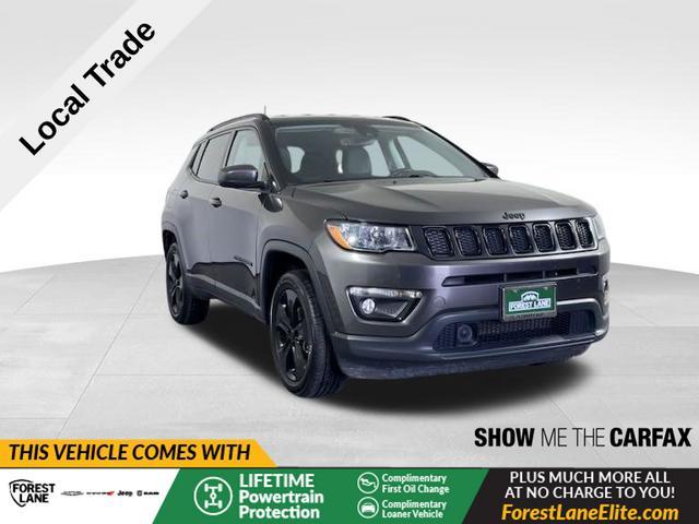 used 2021 Jeep Compass car, priced at $19,485