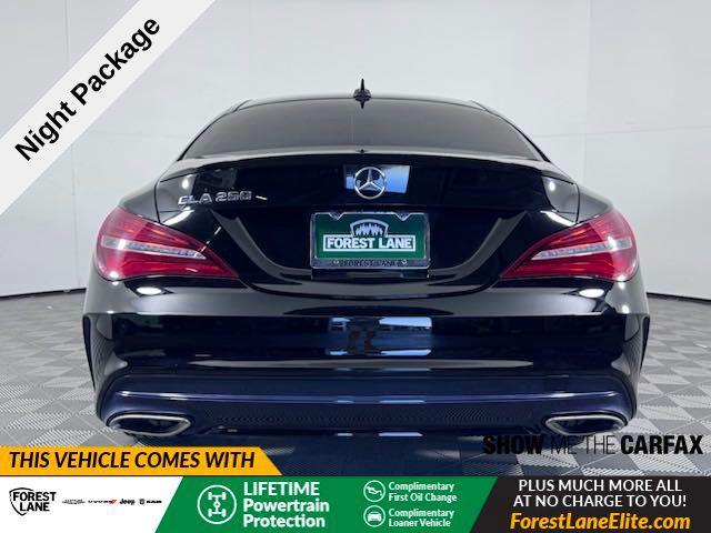 used 2018 Mercedes-Benz CLA 250 car, priced at $21,900