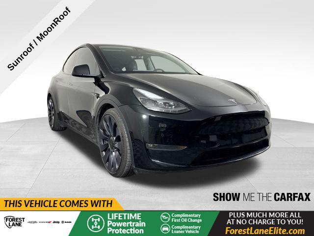 used 2022 Tesla Model Y car, priced at $27,447