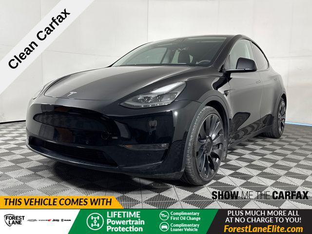 used 2022 Tesla Model Y car, priced at $27,447