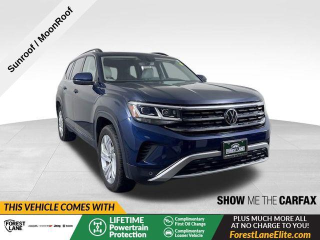 used 2021 Volkswagen Atlas car, priced at $26,773