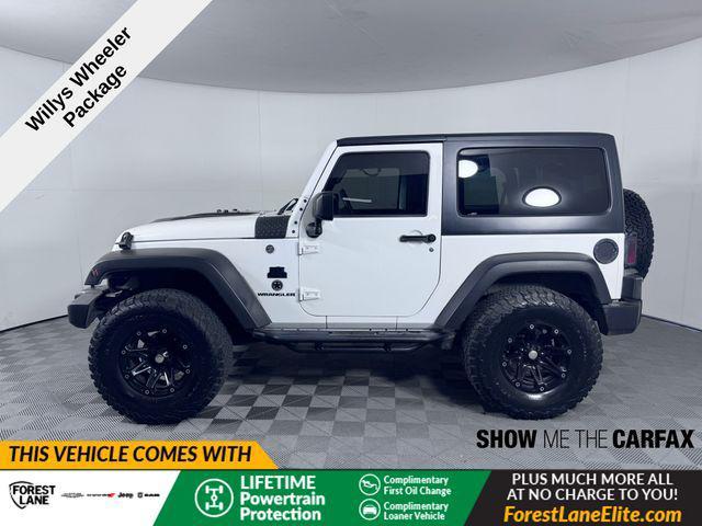 used 2016 Jeep Wrangler car, priced at $19,499