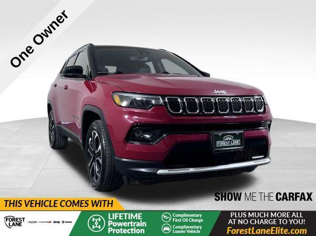 used 2023 Jeep Compass car, priced at $21,771