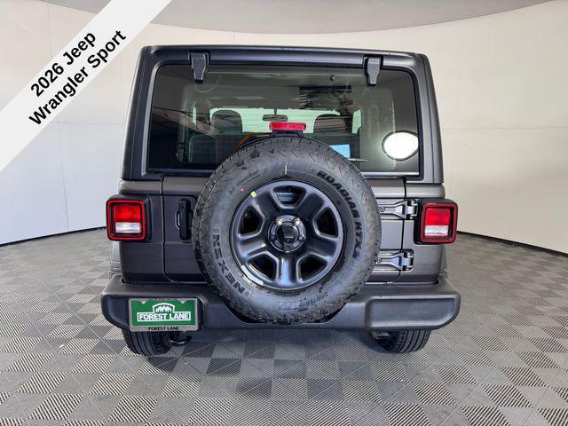 new 2026 Jeep Wrangler car, priced at $38,830