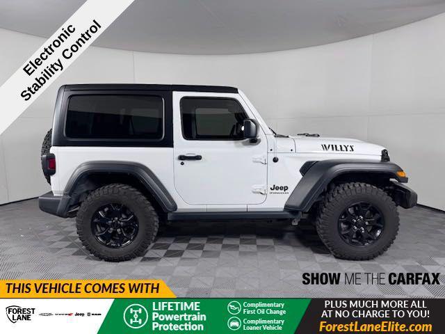 used 2023 Jeep Wrangler car, priced at $33,459