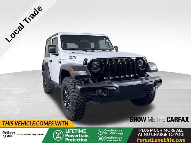 used 2023 Jeep Wrangler car, priced at $33,459