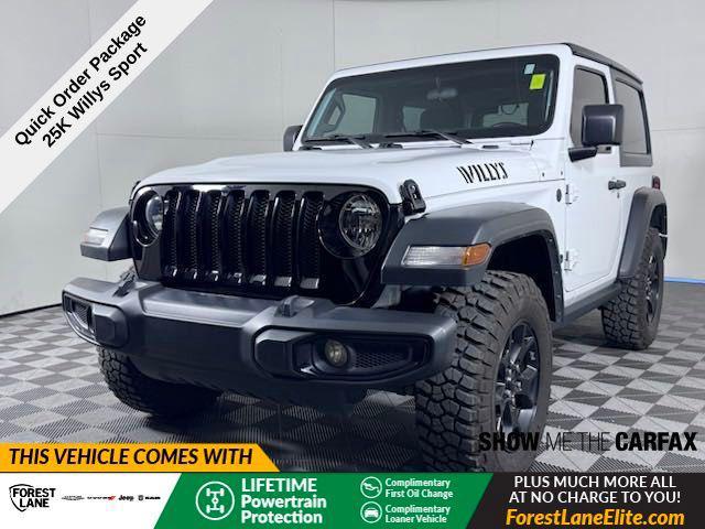 used 2023 Jeep Wrangler car, priced at $33,459