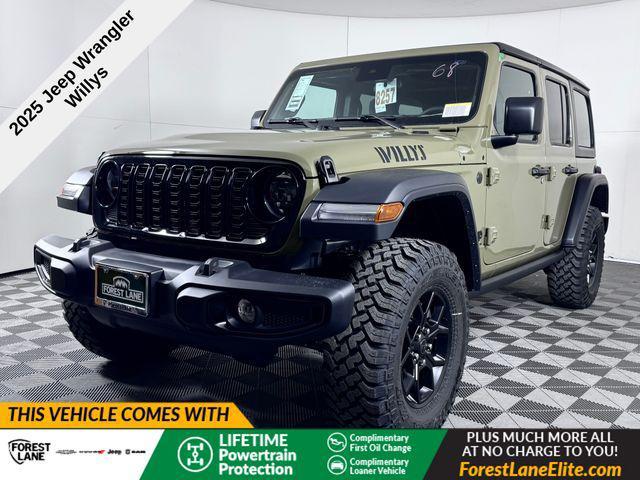 new 2025 Jeep Wrangler car, priced at $45,600