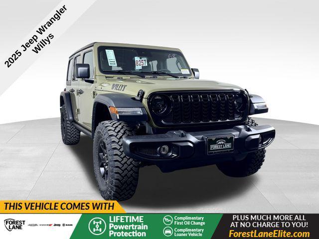 new 2025 Jeep Wrangler car, priced at $45,600