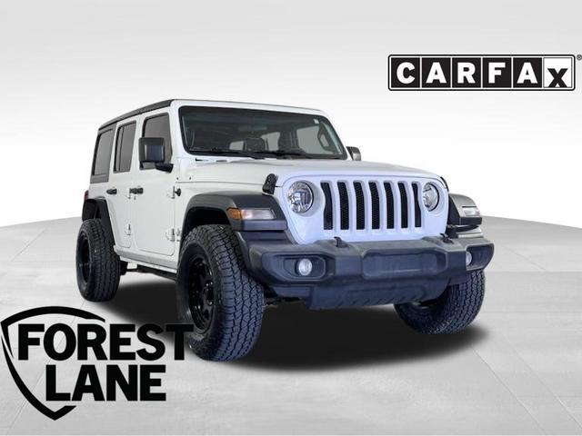 used 2018 Jeep Wrangler Unlimited car, priced at $23,987
