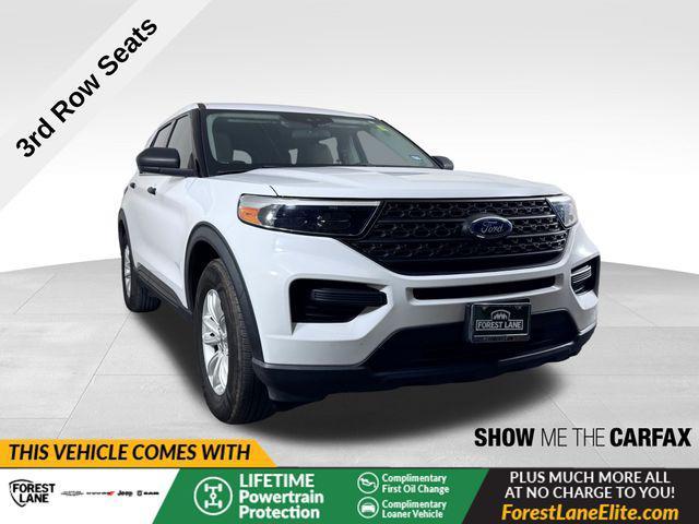 used 2021 Ford Explorer car, priced at $18,879