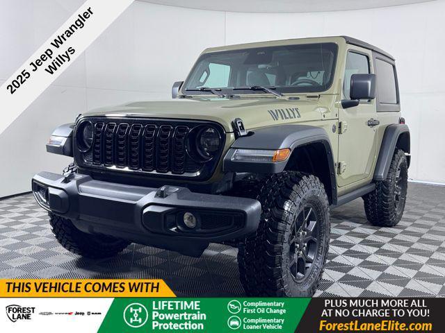 new 2025 Jeep Wrangler car, priced at $39,540