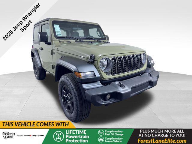 new 2025 Jeep Wrangler car, priced at $33,494
