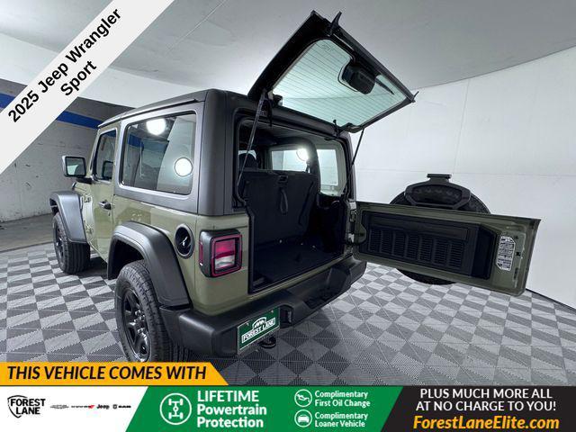 new 2025 Jeep Wrangler car, priced at $33,494
