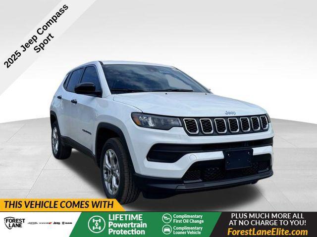 new 2025 Jeep Compass car, priced at $23,478