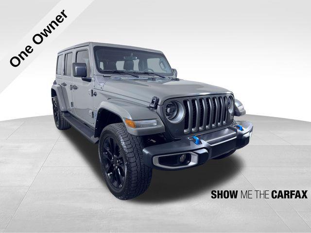 used 2022 Jeep Wrangler Unlimited 4xe car, priced at $31,555