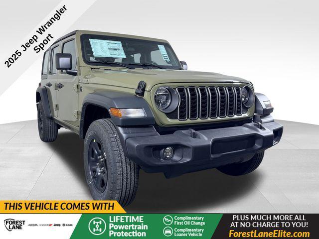 new 2025 Jeep Wrangler car, priced at $37,206