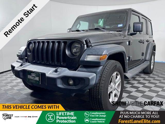 used 2018 Jeep Wrangler Unlimited car, priced at $25,000