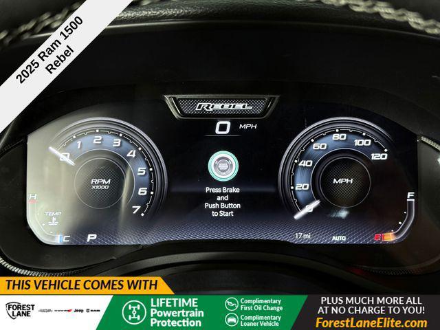new 2025 Ram 1500 car, priced at $60,699