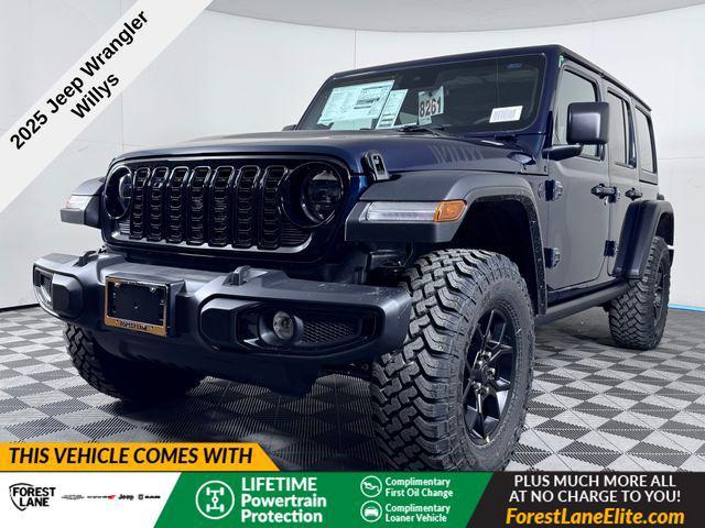 new 2025 Jeep Wrangler car, priced at $45,870