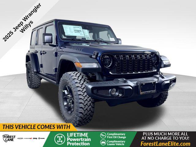 new 2025 Jeep Wrangler car, priced at $45,870