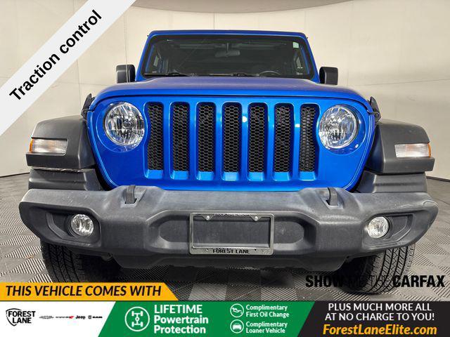 used 2022 Jeep Wrangler Unlimited car, priced at $28,771