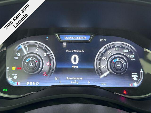 new 2026 Ram 3500 car, priced at $79,641