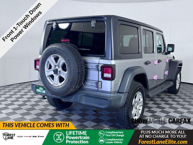 used 2020 Jeep Wrangler Unlimited car, priced at $25,329