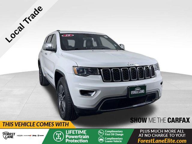 used 2018 Jeep Grand Cherokee car, priced at $18,473