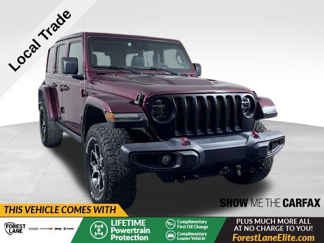 used 2021 Jeep Wrangler Unlimited car, priced at $38,627