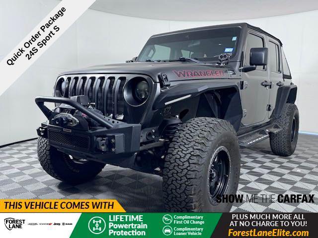 used 2018 Jeep Wrangler Unlimited car, priced at $27,519