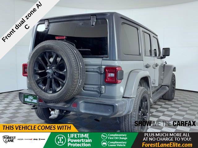 used 2021 Jeep Wrangler Unlimited 4xe car, priced at $27,819