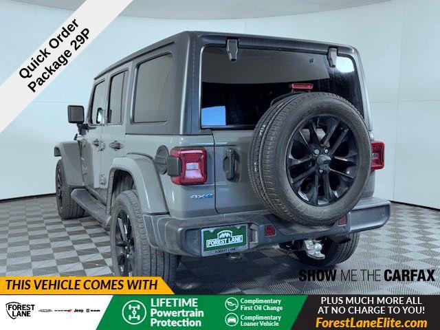 used 2021 Jeep Wrangler Unlimited 4xe car, priced at $27,819