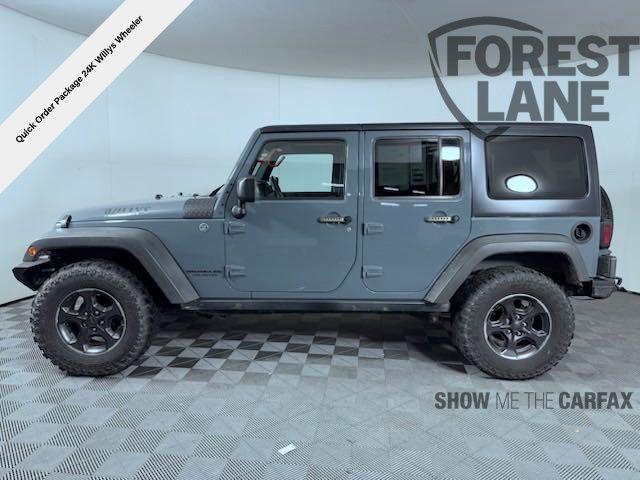 used 2015 Jeep Wrangler Unlimited car, priced at $15,931