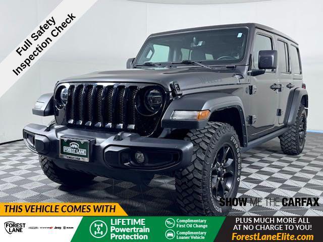 used 2021 Jeep Wrangler car, priced at $33,901