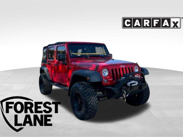 used 2015 Jeep Wrangler Unlimited car, priced at $21,927