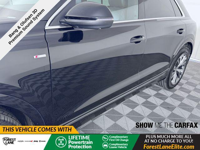 used 2021 Audi Q8 car, priced at $35,900