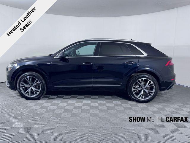 used 2021 Audi Q8 car, priced at $28,903