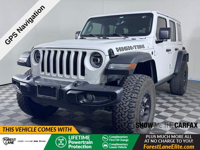 used 2022 Jeep Wrangler Unlimited car, priced at $38,399