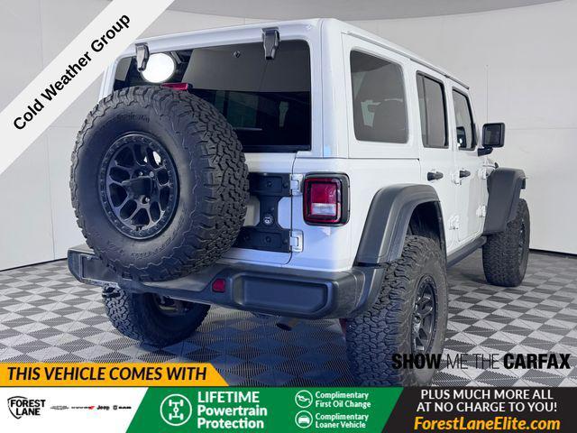 used 2022 Jeep Wrangler Unlimited car, priced at $38,399