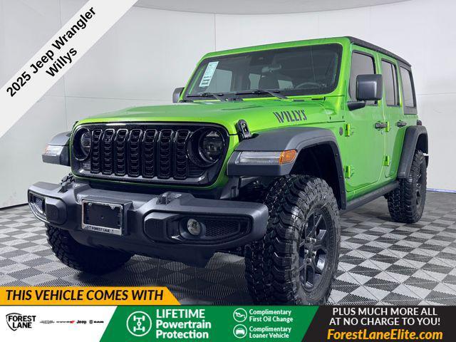 new 2025 Jeep Wrangler car, priced at $45,590