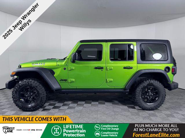 new 2025 Jeep Wrangler car, priced at $45,590